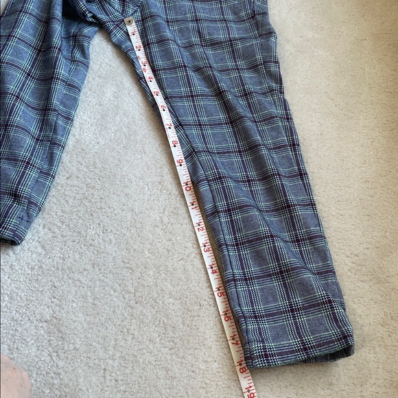Janie and Jack Gray Plaid Jogger Dress Pants Boys Size 6 - Picture 9 of 10